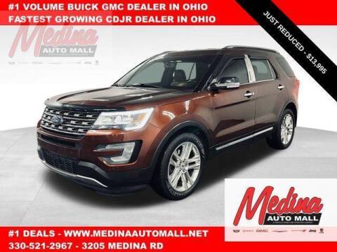 2016 Ford Explorer for sale at Medina Auto Mall in Medina OH