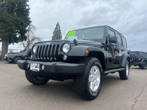 2018 Jeep Wrangler JK Unlimited for sale at Pacific Auto LLC in Woodburn OR