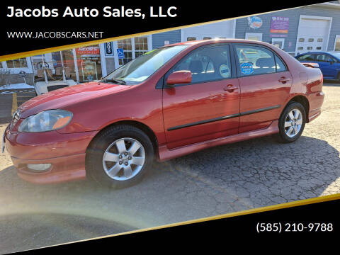 2005 Toyota Corolla for sale at Jacobs Auto Sales, LLC in Spencerport NY