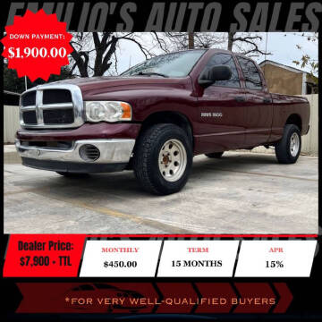 2003 Dodge Ram 1500 for sale at Emilio's Auto Sales in San Antonio TX