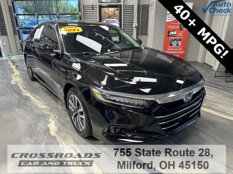 2021 Honda Accord Hybrid for sale at Crossroads Car and Truck - Crossroads Car & Truck - Milford in Milford OH