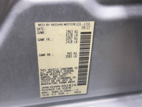 2023 Nissan Altima 2.5 SL