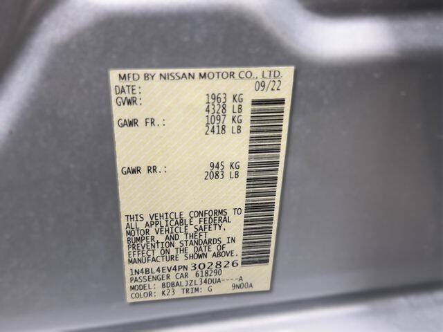 2023 Nissan Altima 2.5 SL