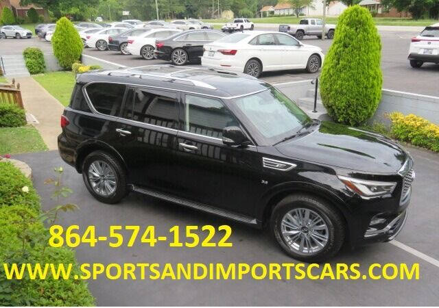 2019 Infiniti QX80 for sale at Sports & Imports INC in Spartanburg SC
