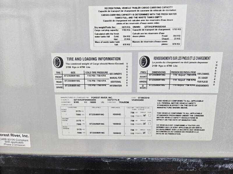 2019 Forest River Vengeance