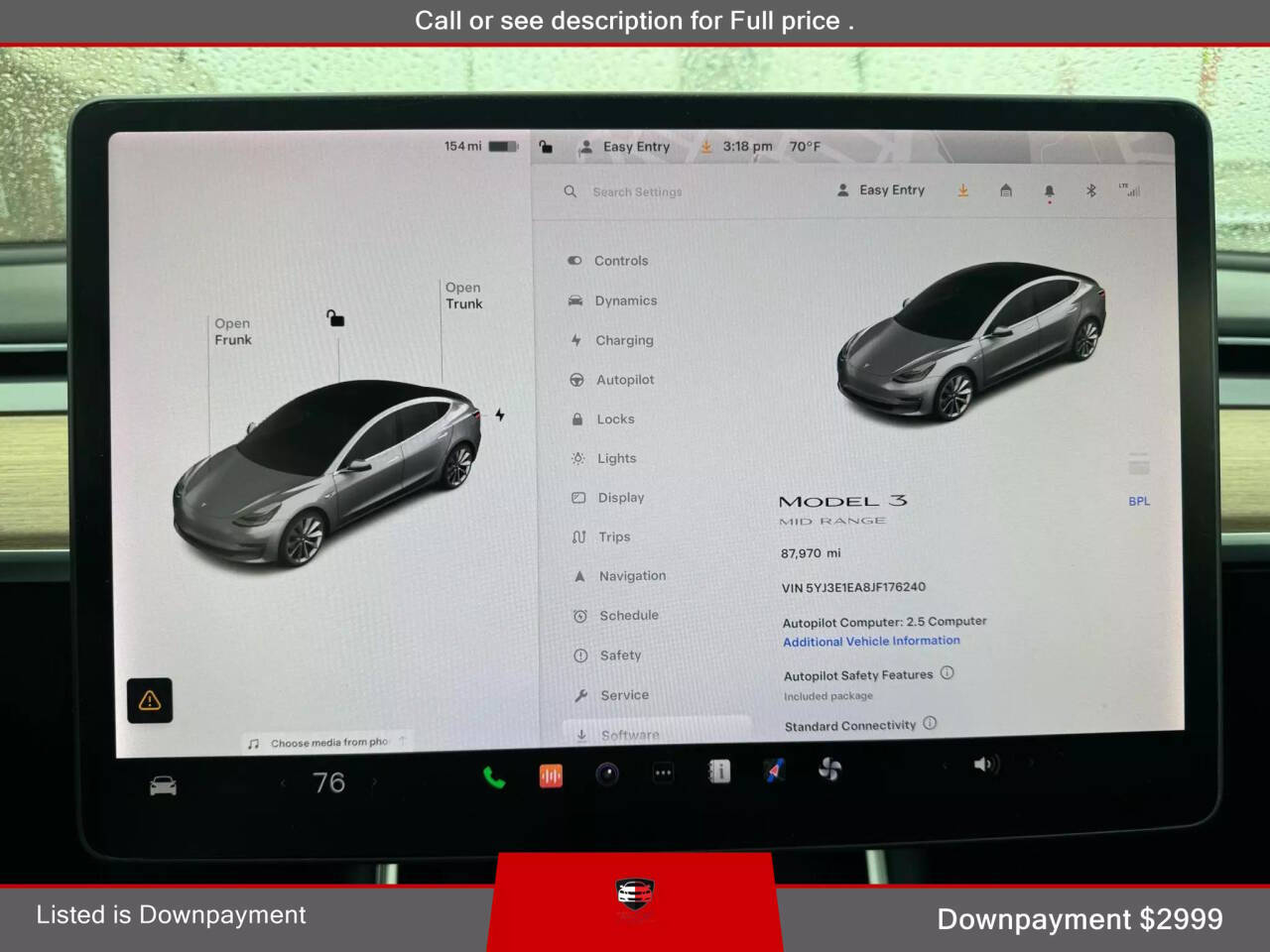 2018 Tesla Model 3 for sale at American Auto Bristol Inc in Bristol, PA