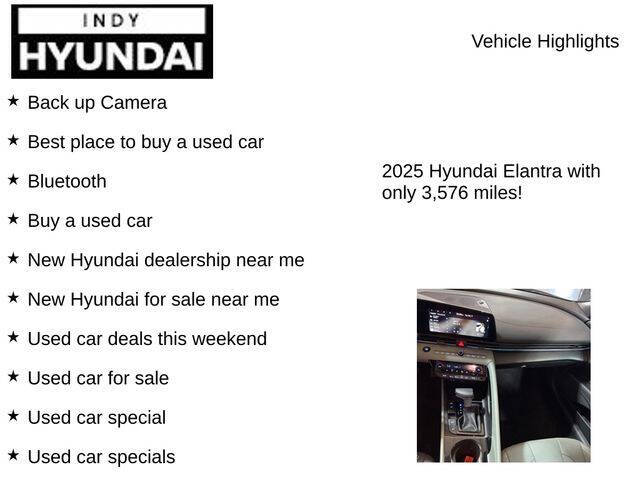 2025 Hyundai Elantra Hybrid Limited