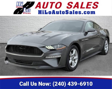 2018 Ford Mustang for sale at Hi-Lo Auto Sales in Frederick MD