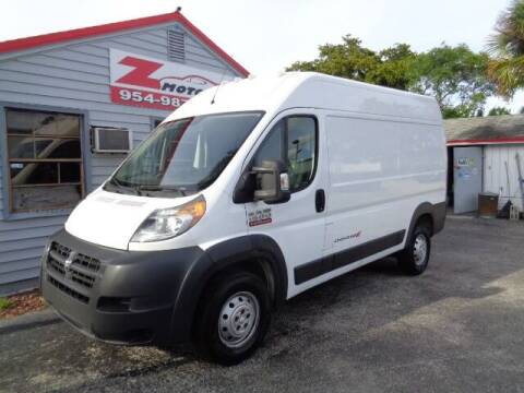 2016 RAM ProMaster Cargo for sale at Z Motors in North Lauderdale FL