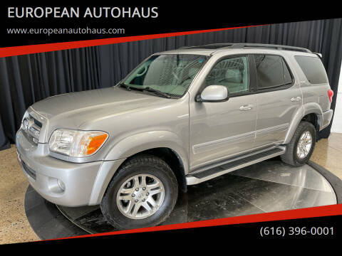 2006 Toyota Sequoia for sale at EUROPEAN AUTOHAUS in Holland MI