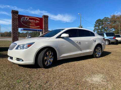 2011 Buick LaCrosse for sale at C M Motors Inc in Florence SC