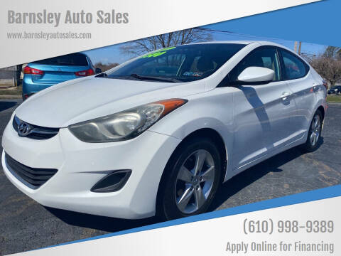 2011 Hyundai Elantra for sale at Barnsley Auto Sales in Oxford PA