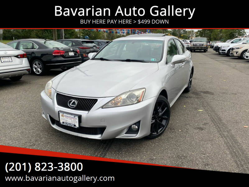 2012 Lexus IS 250 for sale at Bavarian Auto Gallery in Bayonne NJ