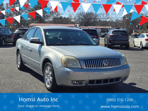 2006 Mercury Montego for sale at Homsi Auto Inc in Kannapolis NC