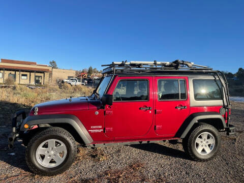 2012 Jeep Wrangler Unlimited for sale at Skyway Auto INC in Durango CO
