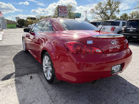 2013 Infiniti G37 Convertible