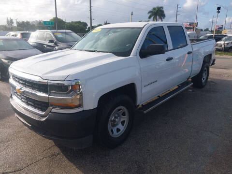 2018 Chevrolet Silverado 1500 for sale at P S AUTO ENTERPRISES INC in Miramar FL