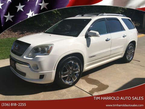 2012 GMC Acadia for sale at Tim Harrold Auto Sales in Wilkesboro NC