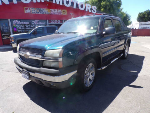 2005 Chevrolet Avalanche for sale at Phantom Motors in Livermore CA