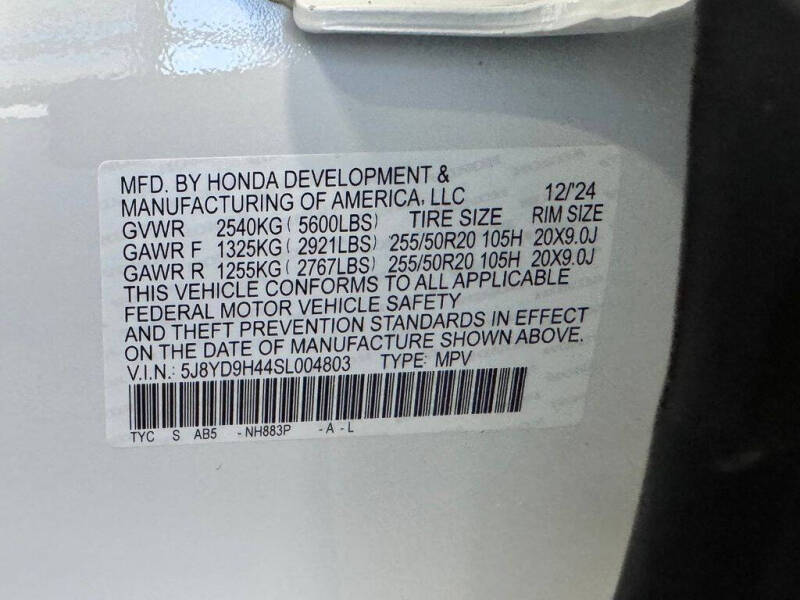 2025 Acura MDX w/Tech