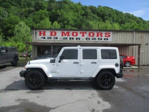 2015 Jeep Wrangler Unlimited for sale at HD MOTORS in Kingsport TN