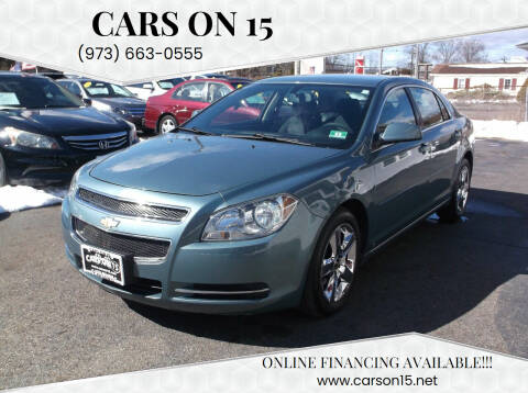 2009 Chevrolet Malibu for sale at Cars On 15 in Lake Hopatcong NJ