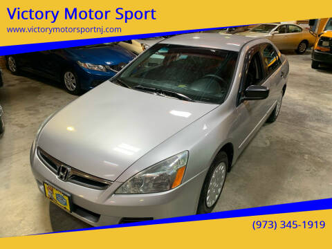 2007 Honda Accord for sale at Victory Motor Sport in Paterson NJ