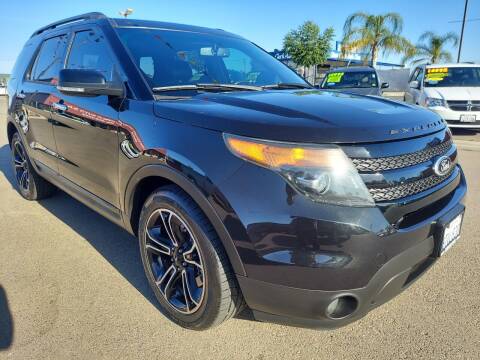2013 Ford Explorer for sale at Credit World Auto Sales in Fresno CA