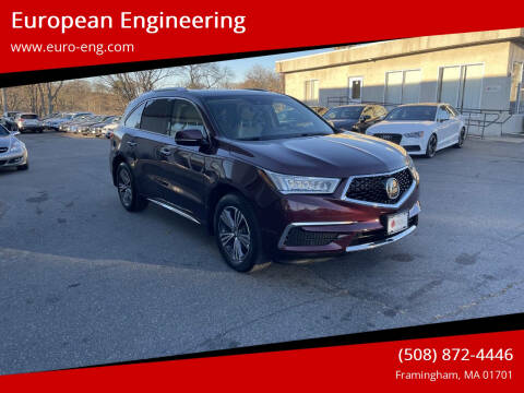 2017 Acura MDX for sale at European Engineering in Framingham MA