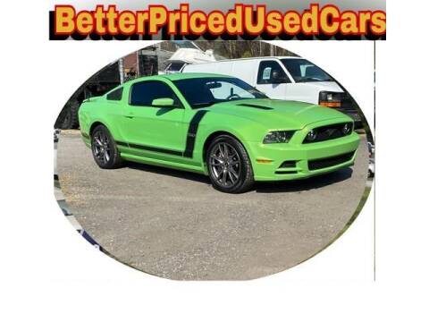 2013 Ford Mustang for sale at Better Priced Used Cars in Frankford DE