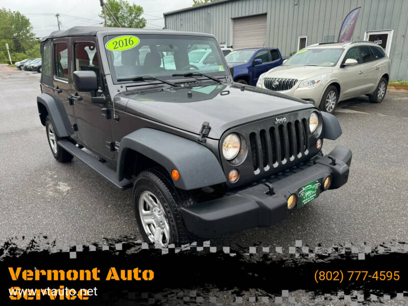 2016 Jeep Wrangler Unlimited Sport