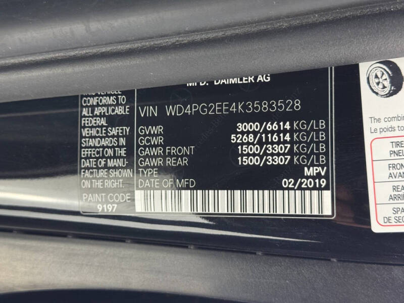 2019 Mercedes-Benz Metris