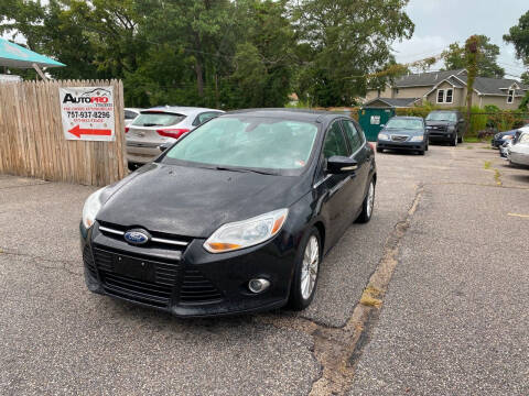 2012 Ford Focus for sale at AutoPro Virginia LLC in Virginia Beach VA