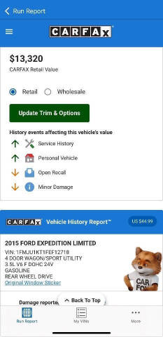 2015 Ford Expedition Limited