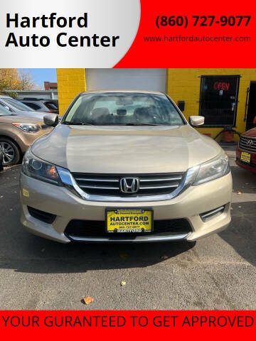 2013 Honda Accord for sale at Hartford Auto Center in Hartford CT