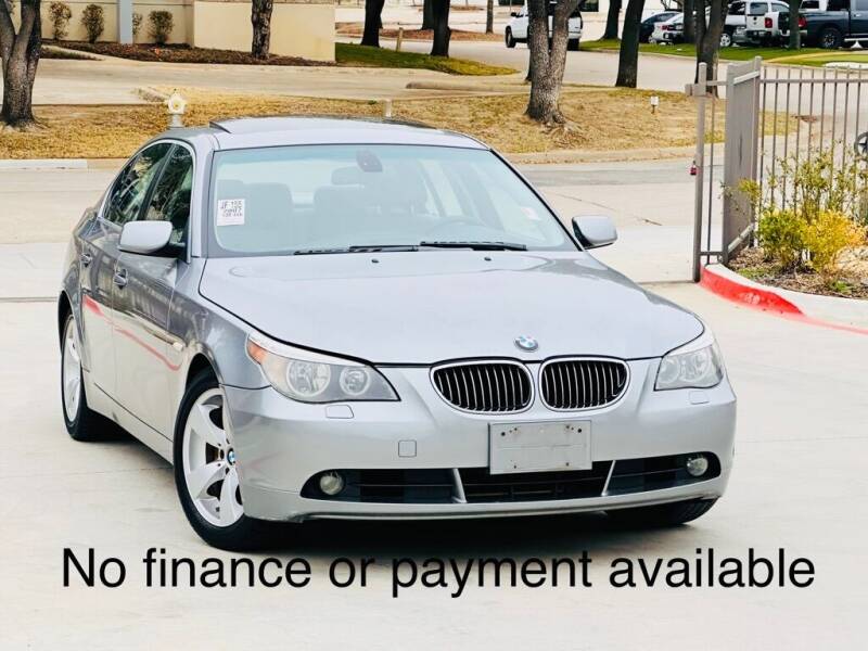 2007 BMW 5 Series for sale at Texas Drive Auto in Dallas TX