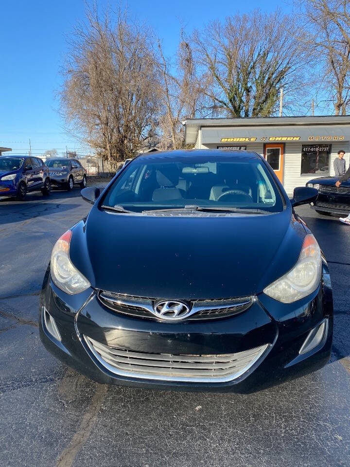 2013 Hyundai ELANTRA for sale at Double Check Motors LLC in Springfield, MO