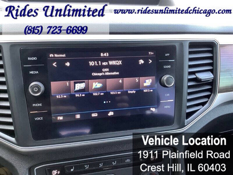 2019 Volkswagen Atlas V6 SE R-Line 4Motion