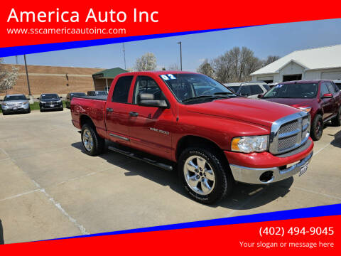 2002 Dodge Ram 1500 for sale at America Auto Inc in South Sioux City NE