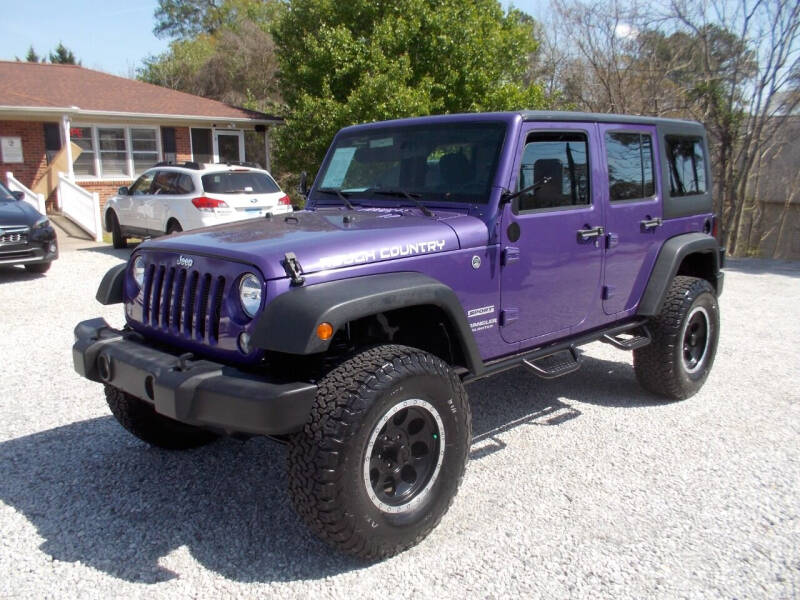 2017 Jeep Wrangler Unlimited for sale at Carolina Auto Connection & Motorsports in Spartanburg SC