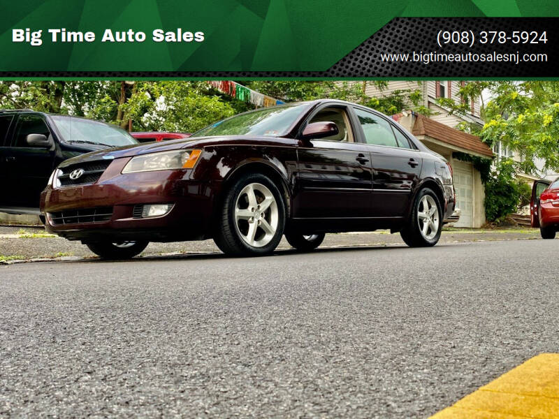 2006 Hyundai Sonata for sale at Big Time Auto Sales in Vauxhall NJ