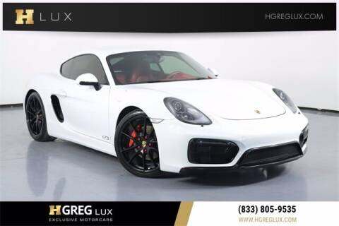 2016 Porsche Cayman for sale at HGREG LUX EXCLUSIVE MOTORCARS in Pompano Beach FL