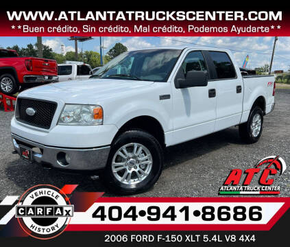2006 Ford F-150 for sale at ATLANTA TRUCK CENTER LLC in Doraville GA