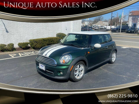 2012 MINI Cooper Hardtop for sale at Unique Auto Sales Inc. in Clifton NJ