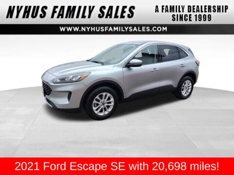 2021 Ford Escape for sale at Nyhus Family Sales in Perham MN