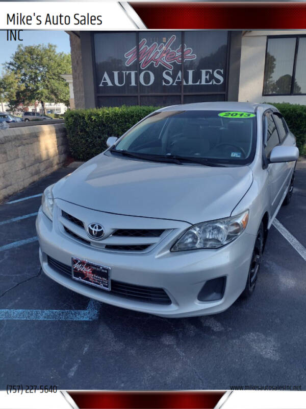 2013 Toyota Corolla for sale at Mike's Auto Sales INC in Chesapeake VA
