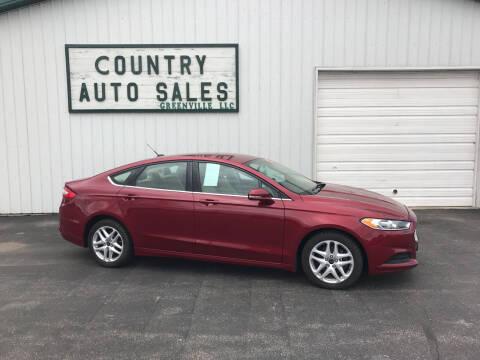 2015 Ford Fusion for sale at COUNTRY AUTO SALES LLC in Greenville OH