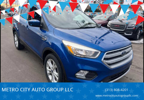 2017 Ford Escape for sale at METRO CITY AUTO GROUP LLC in Lincoln Park MI