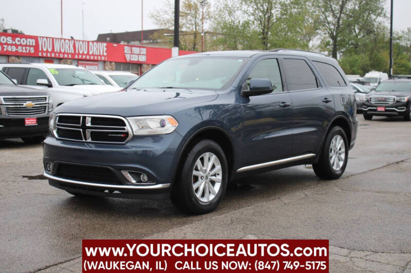 2020 Dodge Durango SXT Plus