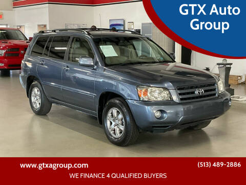 2007 Toyota Highlander for sale at GTX Auto Group in West Chester OH